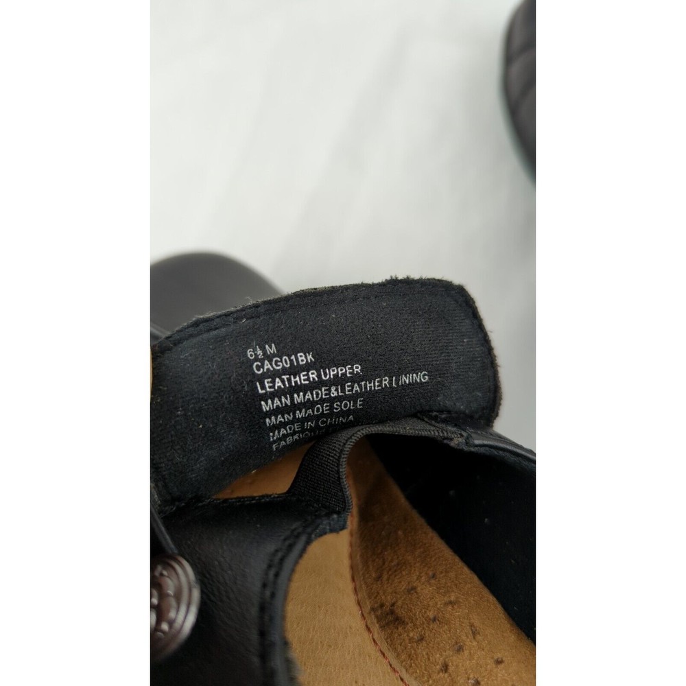 Cobb Hill New Balance Paulette Black Leather Slip On Shoes Loafers Comfort 6.5 - Picture 11 of 11